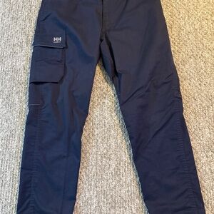 Helly Hansen Men's Dark Blue Cargo Pants (HH Work wear)